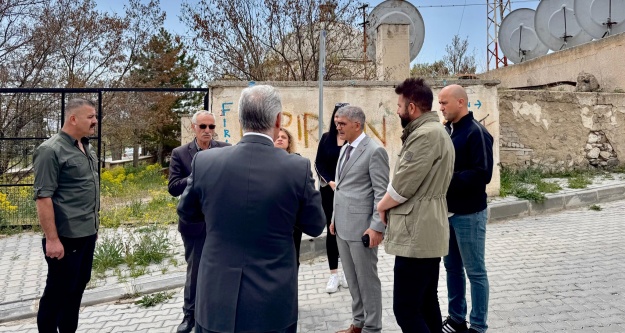 Vali Çelik'ten Tarihi Fertek Hamamı'nda inceleme