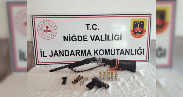 Ulukışla#039;da Ruhsatsız Silah Operasyonu: 1 Gözaltı