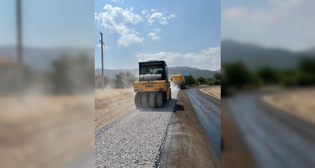 Uzkurt, Yeniyıldız – Ereğli Bağlantı Yolunda Asfalt Çalışmaları Başladı