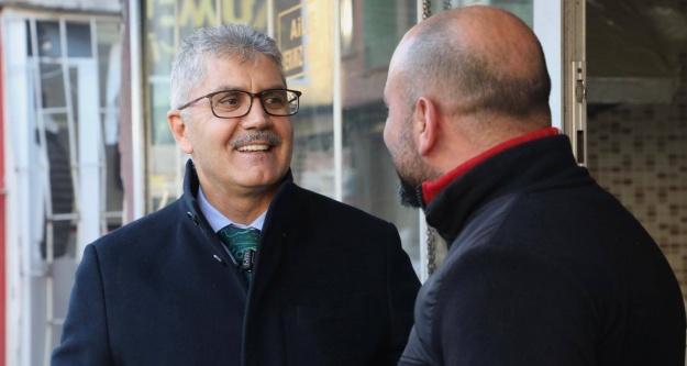 Vali Çelik'ten Perşembe Pazarı'nda esnaf ziyareti