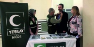 Niğde Yeşilay’dan stant çalışması