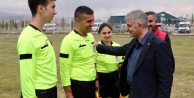 Vali Çelik, İşitme Engelliler Futbol Müsabakasına Katıldı