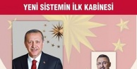 Cumhurbaşkanı Erdoğan yeni kabineyi açıkladı