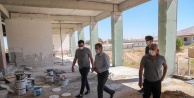 İl Milli Eğitim Müdürü Yaşar, okul inşaatlarını yerinde inceledi
