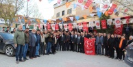 MHP Niğde milletvekili adayı Cumali İnce'ye köylerde ilgi büyük 