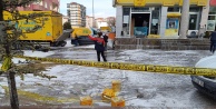 Kargo şubesinde dağıtım öncesi zirai ilaç tenekesi patladı; 4 çalışan hastaneye kaldırıldı