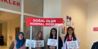 Çiftlik İlçe Devlet Hastanesi'nde Normal Doğumun Önemi Anlatıldı