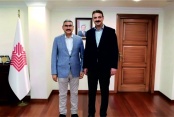 Milletvekili Uzkurt Vakıflar Genel Müdürünü ziyaret etti