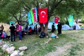 TOAK ekibi Aladağlar kampında