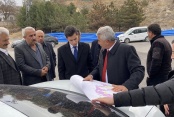 İlçe Kaymakamı çalışmaları yerinde inceledi
