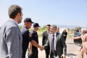 Vali Çelik’ten Şehit Ömer Halisdemir’in Babasına Bayram Ziyareti