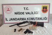 Ulukışla'da Ruhsatsız Silah Operasyonu: 1 Gözaltı
